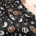 thumbnail image 3 of Vintage Halloween Pattern Blanket,Comfortable Soft Flannel Throw Blanket,All Season,Warm Lightweight Blankets for Sofa Bed Couch Living Room Chair,40"x50", 3 of 4