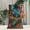 thumbnail image 5 of Picia Galactic Jungle Dinosaurs Pattern Christmas Gift Bags, Xmas Gift Bags, Suitable for Holiday Kraft Paper Gift Bags, Reusable Christmas Gift Bags,Festive Gift Packaging Bag-Medium, 5 of 9