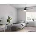 thumbnail image 2 of Hunter 52 inch Indoor Ceiling Fan with LED Light and Pull Chain - Black Modern Ceiling Fan, Standard Mount, 5 Blades, For Bedroom, Living Room, or Kitchen - Bardot 52491, Matte Black, 2 of 15