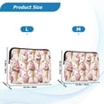 thumbnail image 4 of FORMRS 15-15.6 inch Laptop Sleeve Case Soft Carrying Quilted Computer Bag Cover, Pink Ice Cream Pattern, 4 of 7