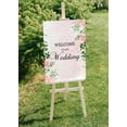 thumbnail image 5 of Darling Souvenir MADE WITH LOVE Pink Rose ThemeLargeWelcomeSign, Decorative PosterWelcomeTo Our Wedding Poster For Easel Wedding Collection- 18x12, 5 of 5