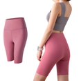 thumbnail image 1 of Pantalones Cortos Para Mujer, Pantalones Cortos De Cintura Alta Para Yoga, Pantalones Cortos Para Correr, Pantalones Cortos Con Realce De Cadera, Mallas Cortas Yuarrent OD016205-03, 1 of 6