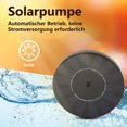 thumbnail image 4 of Garden Fountain Solar Pump Solar Fountain, Floating Solar Fountain Pump with 6 Fountain Styles for Garden, Solar Water Pump, Garden Pond Pump or Bird, 4 of 5
