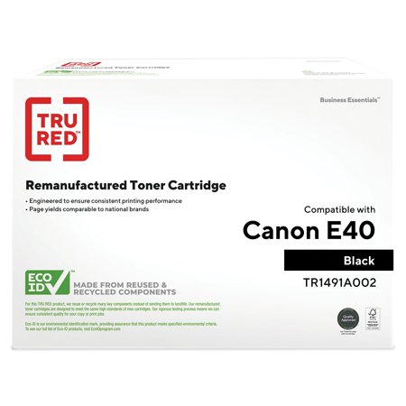 Staples Remanufactured Laser Toner Cartridge Canon E40 (1491A002AA) Black 791313