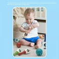 thumbnail image 4 of Goowood Kids Bowling Set for Kids 2-5 and 8-12 with 6 Colorful Bowling Pins and 2 Balls Indoor Outdoor Toy for Toddler Hand Eye Coordination, 4 of 9