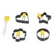 thumbnail image 1 of Anillos para cocinar huevos, Juego de anillos para huevos fritos, anillos para freír huevos, molde para anillos para huevos, diseño de clase mundial Jadeshay A, 1 of 8
