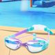 thumbnail image 1 of Gafas de natación para niños, antivaho, de competición, para niñas y niños. Verde púrpura, 1 of 8