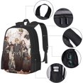 thumbnail image 4 of Bleach Bleach RucksackLarge Capacity,Multi-functional,Men's Backpack Business Backpack School,Business Trip,Work Anti-Theft,Waterproof Durable,Town Backpack Black, 4 of 9