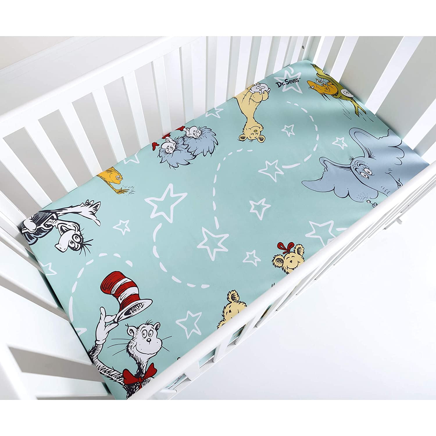 Trend Lab Dr. Seuss Book Club 4Piece Crib Bedding Set Trend Lab Dr. Seuss Book Club 4Piece Crib Bedding Set