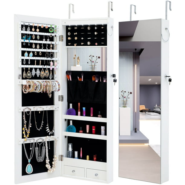 Jewelry Organizer Hanging Jewelry Armoire Organizer with