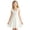 F24-White, variant on xfsWaSs Girls Dresses Summer Elegant Square Neck Ruffle Sleeve Smocked Dress Solid Color Flowy A-Line Sundress Kids Casual Midi Dresses 2-3 Years