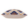 thumbnail image 4 of Harlow Hill 20" x 20" Navy/Rust Geometric Cotton Adult Decorative Throw Pillow Cover, 4 of 7