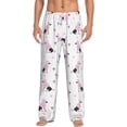 thumbnail image 2 of Goofa Cute Poodle Dog Printed Soft Pajama Pants for Men, Wide Leg Comfy Casual Lounge Yoga Pants-X-Large, 2 of 9