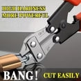 thumbnail image 4 of 8.46-inch Heavy-Duty Wire Cutter, Mini Bolt Cutter with Soft Anti-Slip Handle,Wire Cutter Pliers for Electrical Wire, Cable and Metal Cutting, 4 of 11