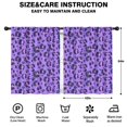thumbnail image 4 of Leopard Print 42x54in(106x137cm) Curtains 2 Panels for Kids Bedroom, Window Drapes for Kids Boys Girls Bedroom Curtains Designed To Spark Joy and Creativity, 4 of 5