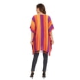 thumbnail image 5 of Beautybatik Multicoloured Boho Stripe Caftan Women Tunic Top Blouse Plus Size 1X, 5 of 5