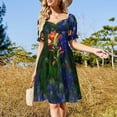 thumbnail image 2 of One Paintbrush Sleeveless Dress Party dresses for women Clothing female, 2 of 6