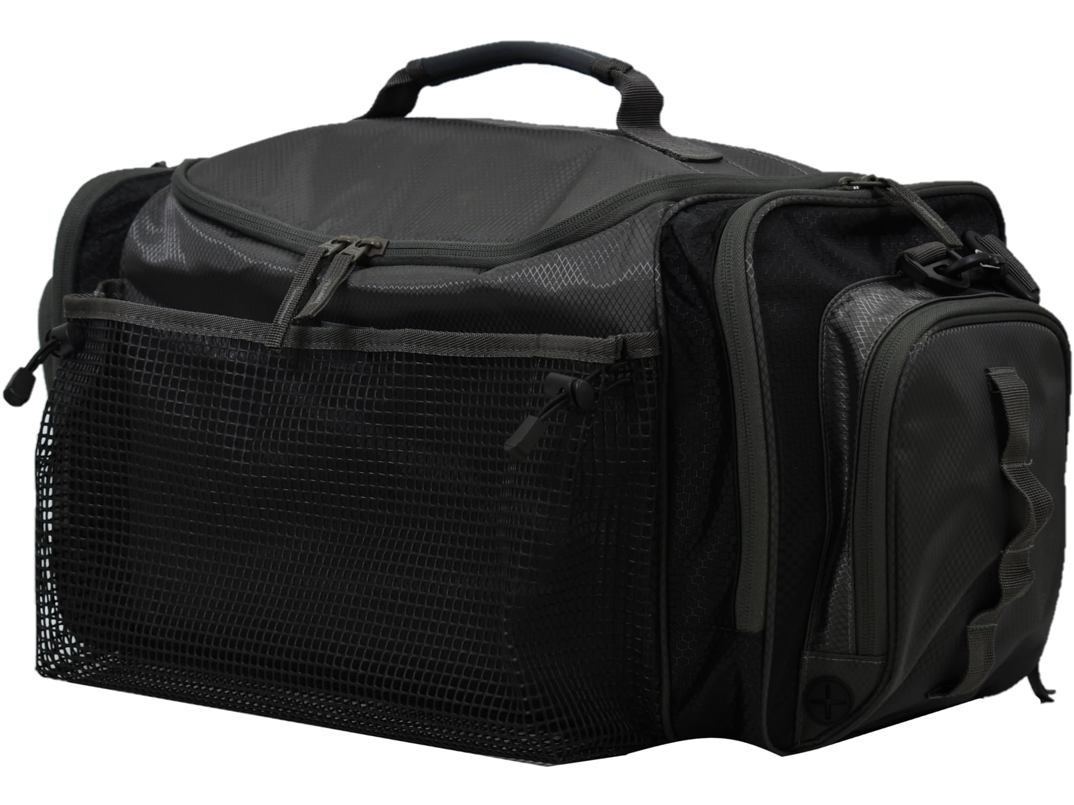 Frogg Toggs Pro Series Fishing Tackle Bag for 3700 Size Tackle Trays with Dual Access Storage, Black