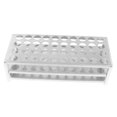 thumbnail image 4 of OUNONA Test Tube Rack Organizer for Laboratory Storage Use Made of Aluminum Silver Color 40x15.5, 4 of 8