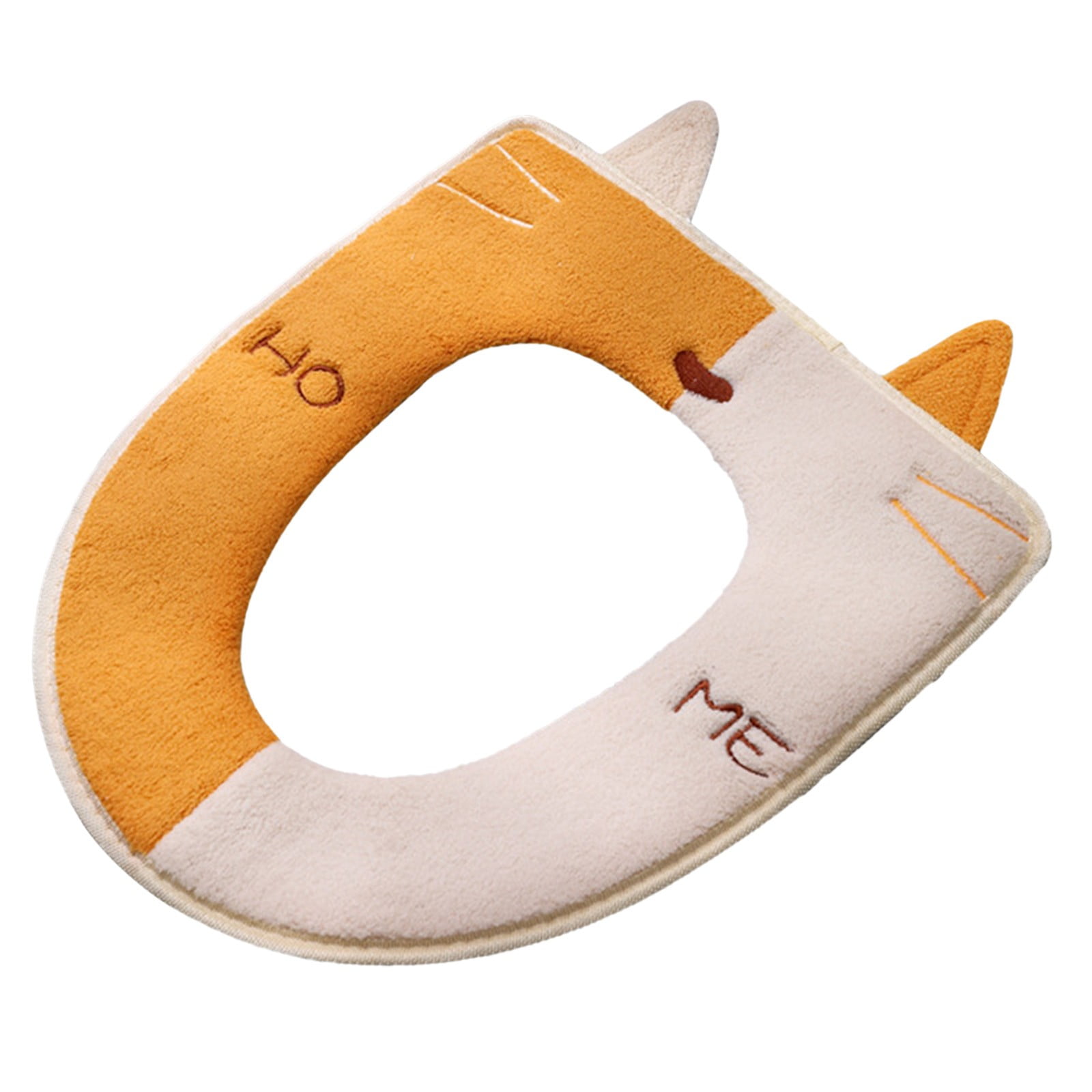 Randolph Household Toilet Cushion Thickened Universal Belt Portable Toilet Ring O Shaped Warm Toilet Seat Toilet Seat Bushion