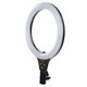 thumbnail image 3 of Anillo de luz de 26 cm de diámetro, sincronización de alto brillo, LED, lámpara de anillo para selfies ajustable para cámara doméstica, 3 of 8