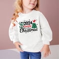 thumbnail image 2 of Enjoytime 2-10 Years Toddler Christmas Sweatshirt Baby Girl Boy Christmas Printed Blouse Pullover Crewneck Long Sleeve Shirts Tops Fall Winter Kids Clothes, 2 of 4