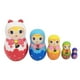 thumbnail image 2 of 5 Uds. Muñecas Rusas Anidadas Matryoshka Juguetes de Madera Hechos a Mano, 2 of 9