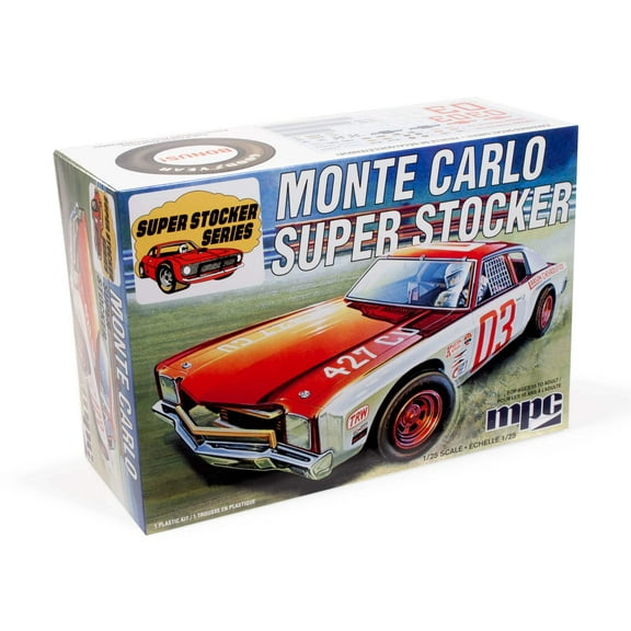 Skill 2 Model Kit 1971 Chevrolet Monte Carlo Super Stocker 1/25 Scale Model by MPC