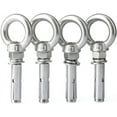 thumbnail image 2 of Ring Eye Bolt,Shoulder Lifting Ring Eye Bolt,304 Stainless Steel Sleeve Anchor Concrete Expanding Rawl Bolts Expansion Eye Bolt Installation Artifact Hook Expansion Screws (Color : M12x80mm 1pc), 2 of 5