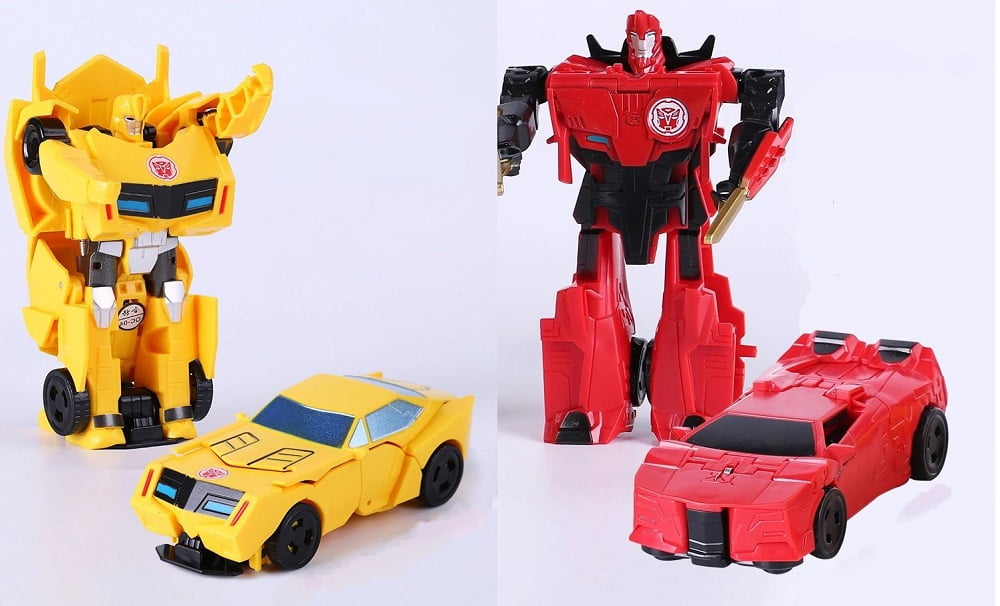 kids car red and yellow