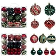 thumbnail image 6 of WEGFTDUOP 48PCS Christmas Ball Ornaments Christmas Tree Decoration Holiday Multiple Styles Ornaments For Christmas Trees Party Ball Decoration, 6 of 7