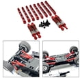 thumbnail image 3 of 4 Amortiguadores de Aluminio de Repuesto Hugo para 1/12 Control Remoto RC Car Crawler Rojo, 3 of 7