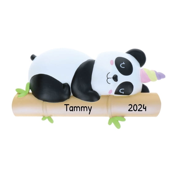 Personalized Pandacorn Ornaments for Christmas Tree - Pandacorn Stuff, Panda Unicorn Ornament, Unicorn Panda Ornament, Panda Christmas Ornaments, Unicorn Funny Gifts - Free Customization
