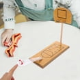 thumbnail image 4 of Wood Desktop Basketball Toy Mini Fun Basketball Game Toy for Kid Child Baby, 4 of 8