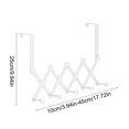 thumbnail image 3 of Lilixerw Hooks Hanger Over The Door,Collapsible Retractable Over The Door Organizer Rack Space Saving Hanging Storage Hanger for Clothes,Coats,Towels for Bedroom Bathroom, 3 of 7