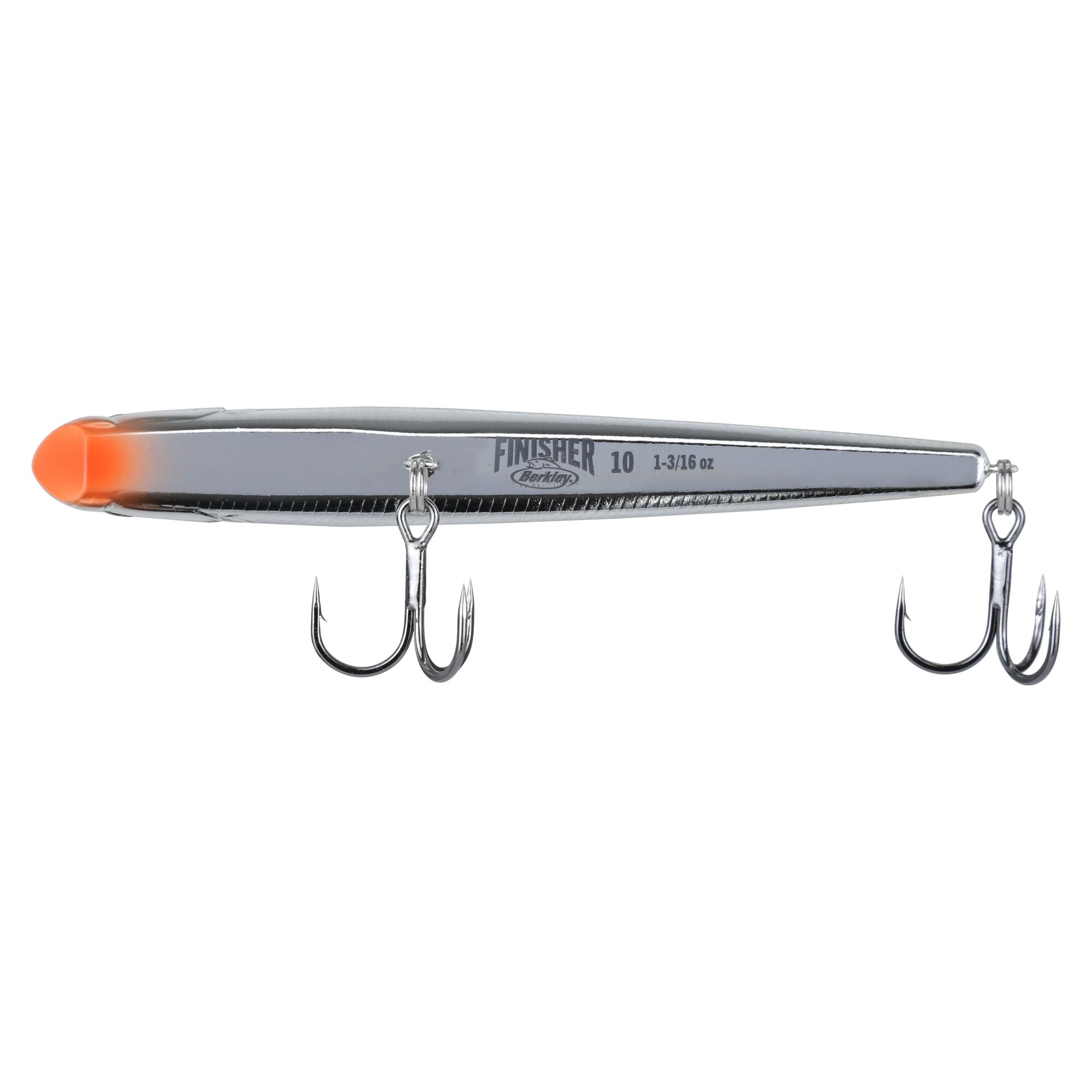Berkley Finisher, 4 in, Glide Baits, Gold Chrome (1 Count)