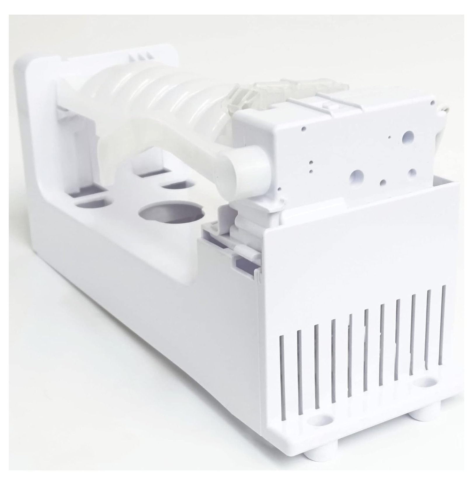 Refrigerator Ice Maker Assembly DA97-08059A - 7 Cube Flex Tray with 8 Pin Connector - Replacement for Samsung SxS Refrigerators - Easy Install