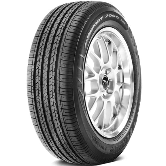 Pair of 2 New Dunlop SP Sport 7000 A/S 185/55R16 83H All Season High Performance Tires 265004140 / 185/55/16 / 1855516 Fits: 2009-14 Honda Fit Sport, 2015-20 Honda Fit EX-L