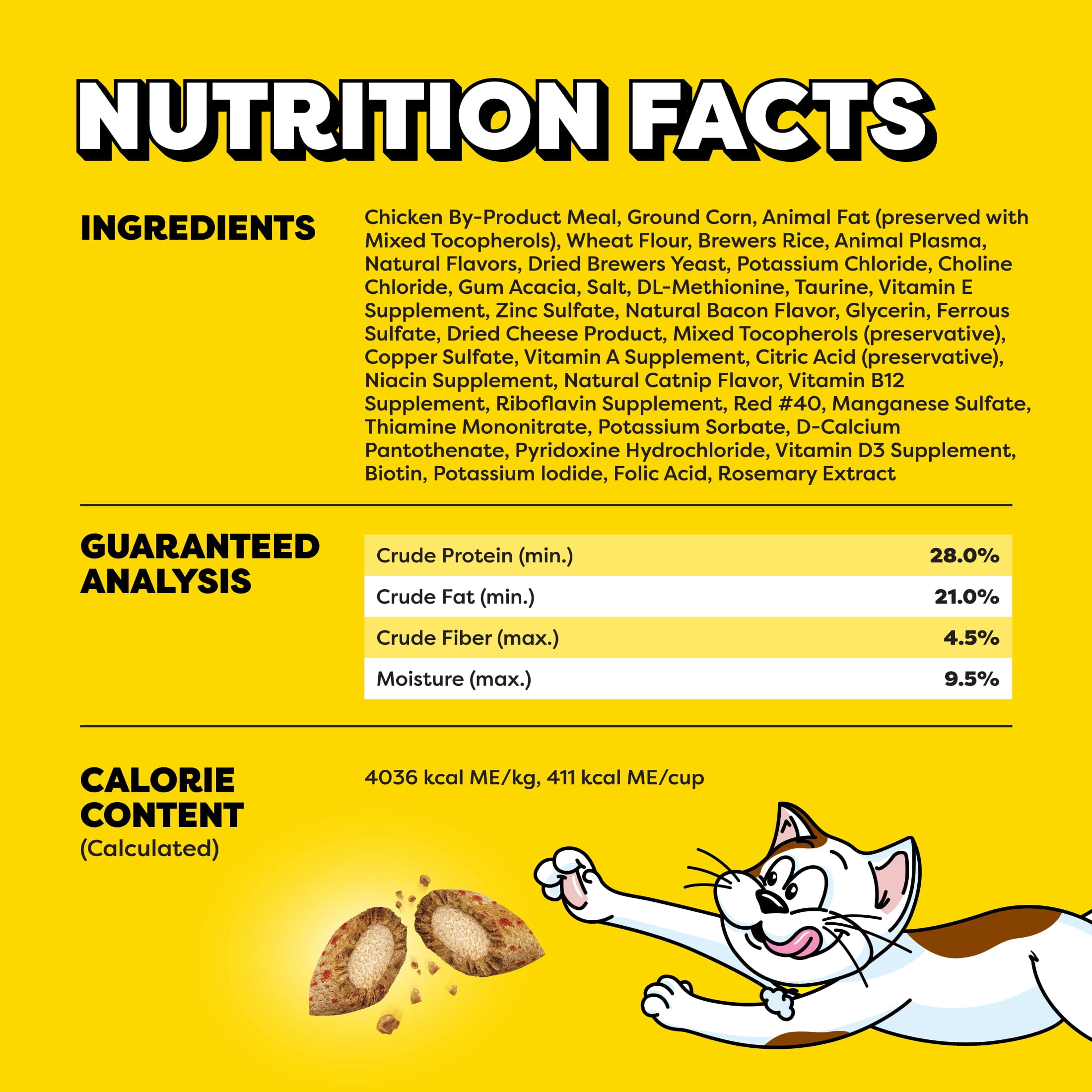 Temptations Cat Treats Wacky Blasts, Cluckin’ Bacon Flavor, 3 oz. Pouch