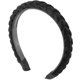 thumbnail image 2 of Braid Head Hoops Suede Hair Braid Headband Daily Use Black 1Pcs, 2 of 5