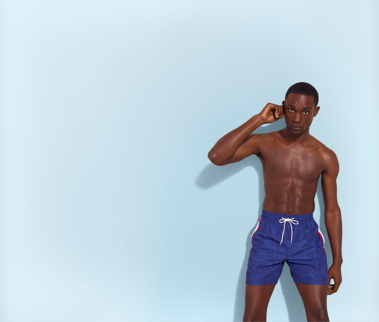 Way to Celebrate Men's & Big Men's Americana Swim Trunks, Sizes S-3XL