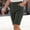 Gray women's capri pants with pockets a1, variant on Women's Capri Pants High Waisted Bermuda Pants with Pockets Casual Solid Regular Fit Cropped Trousers Summer Beach Vacation Lounge Shorts, Khaki M