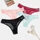 thumbnail image 2 of Bragas Sexy De Encaje No Elástico (Negro/Blanco/Verde Claro/Rosa/Rojo/Azul)pangjing, 2 of 4