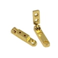 thumbnail image 2 of Bisagras Rddconkit 10 piezas 90° color dorado de aleación de zinc 3 x 2 x 0,5 cm, 2 of 6