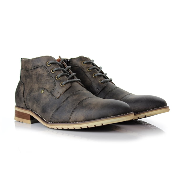 Ferro Aldo Blaine MFA806035 Mens Casual Brogue Mid-Top Lace  display picture 2