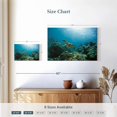 thumbnail image 4 of Elephant Stock Sea Turtle In Maui Wall Art - Horizontal Canvas Wall Art - Living Room Wall Decor - Animal Canvas - Teal And Turquoise Decor - 12" x 8", 4 of 8
