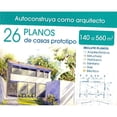 thumbnail image 1 of Libro 26 Planos De Casas Prototipo De 140 A 560 M2 Tapa Blanda, Autor Agustin Ceballos Ruiz, Editorial Trillas, 1 of 2