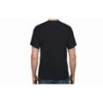 thumbnail image 2 of Pack de 6 camisetas negras de manga corta 100% algodón para hombre, 2 of 4