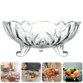 thumbnail image 4 of Tineasur Multi-Function Glass Salad Bowl and Decorative Transparent Food Serving Tray for Kitchen and Dining, 4 of 6