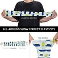 thumbnail image 4 of Balery Daisy Striped Nautical Cooling Arm Sleeves for Men & Women – Breathable, Moisture-Wicking Arm Sleeves for Women, Men & Kids, 4 of 8